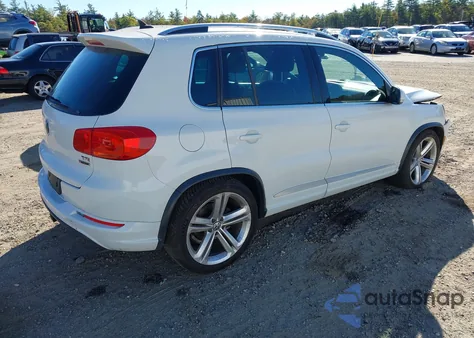 2016 Volkswagen Tiguan R-Line из США, поврежденный, VIN WVGBV7AX8GW072064